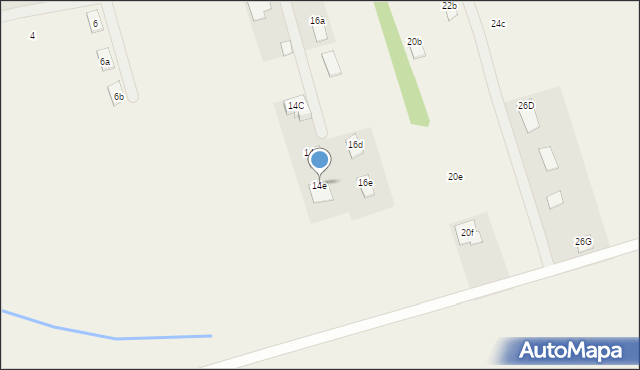 Grodziec, Spacerowa, 14e, mapa Grodziec