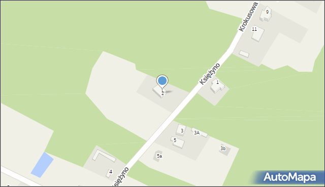 Ignatki, Spokojna, 2, mapa Ignatki