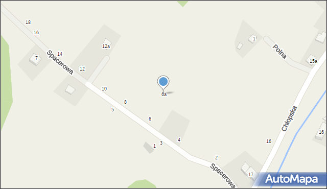 Janowice Wielkie, Spacerowa, 6a, mapa Janowice Wielkie