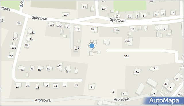 Jeżów Sudecki, Sportowa, 10l, mapa Jeżów Sudecki