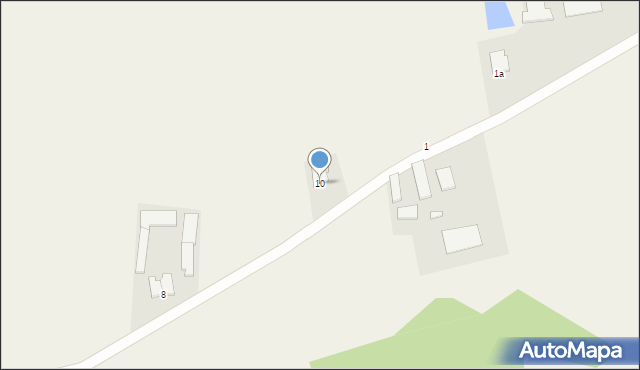 Kalinowo, Sportowa, 10, mapa Kalinowo