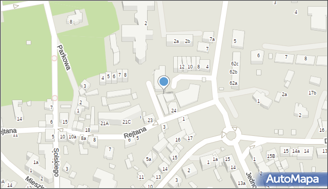 Kamień Pomorski, Spółdzielcza, 1, mapa Kamień Pomorski