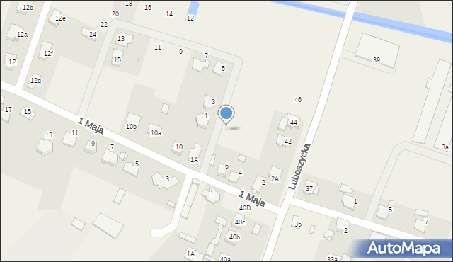 Kępa, Spokojna, 2, mapa Kępa