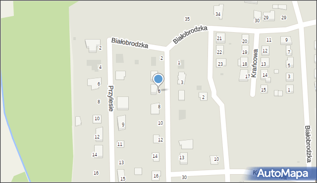 Kleczew, Spacerowa, 6, mapa Kleczew