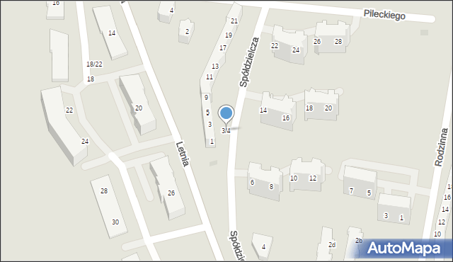 Kłodzko, Spółdzielcza, 3/4, mapa Kłodzka