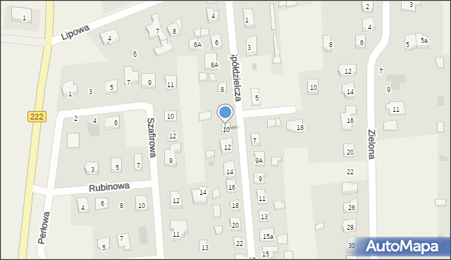 Kokoszkowy, Spółdzielcza, 10, mapa Kokoszkowy