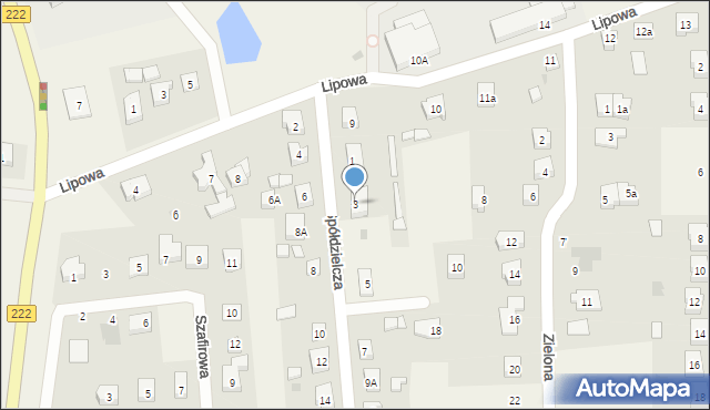 Kokoszkowy, Spółdzielcza, 3, mapa Kokoszkowy