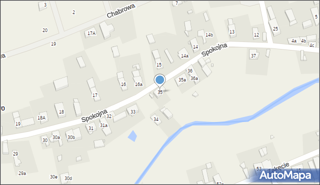 Konradowo, Spokojna, 15, mapa Konradowo