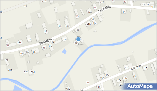 Konradowo, Spokojna, 19, mapa Konradowo