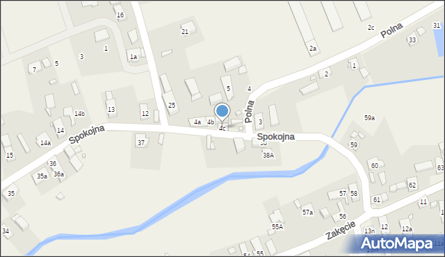 Konradowo, Spokojna, 2, mapa Konradowo