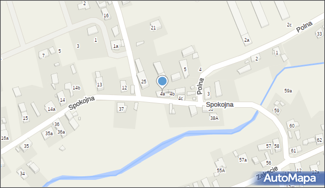 Konradowo, Spokojna, 6, mapa Konradowo