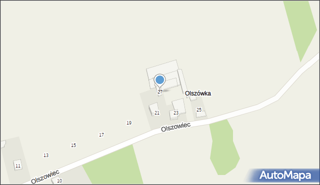 Kopiec, Spacerowa, 27, mapa Kopiec