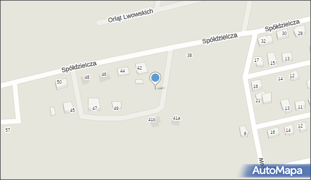Lębork, Spółdzielcza, 53, mapa Lębork