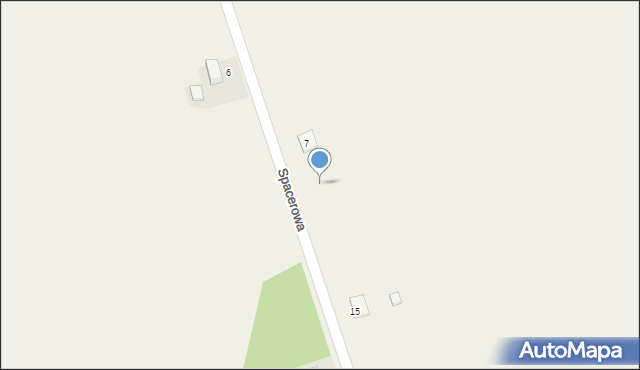 Lelów, Spacerowa, 9, mapa Lelów