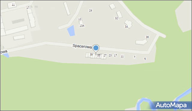 Lidzbark Warmiński, Spacerowa, 35, mapa Lidzbark Warmiński