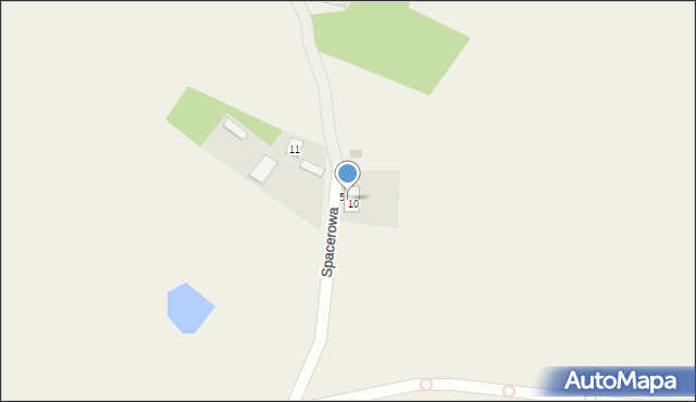 Lisewo, Spacerowa, 5, mapa Lisewo