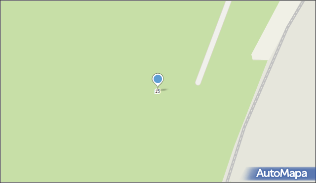 Lubin, Spacerowa, 15, mapa Lubin