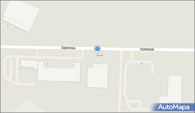 Lublin, Spiessa Ludwika, 5, mapa Lublina