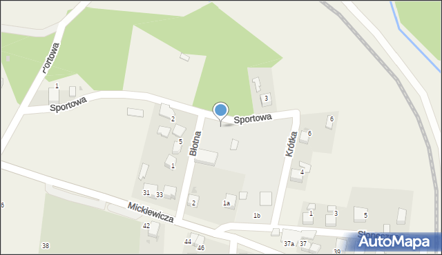 Malczyce, Sportowa, 4, mapa Malczyce