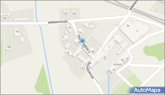 Marciszów, Spółdzielcza, 27, mapa Marciszów