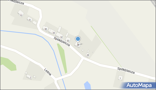Marciszów, Spółdzielcza, 28, mapa Marciszów