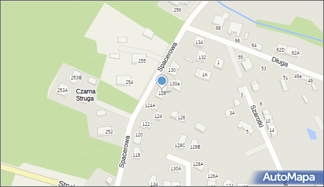 Marki, Spacerowa, 128, mapa Marki