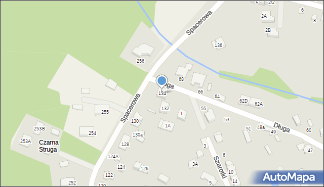 Marki, Spacerowa, 134, mapa Marki