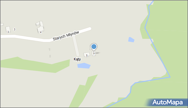 Mikołów, Spółdzielcza, 7, mapa Mikołów