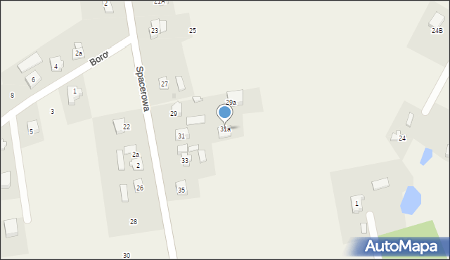 Mirachowo, Spacerowa, 31a, mapa Mirachowo