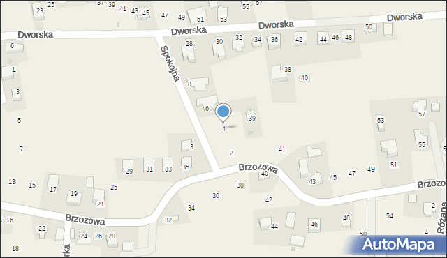 Narama, Spokojna, 4, mapa Narama