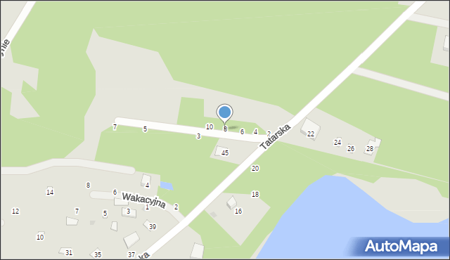 Nowe Miasto, Spacerowa, 8, mapa Nowe Miasto