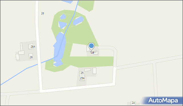 Nowinki, Spacerowa, 5, mapa Nowinki