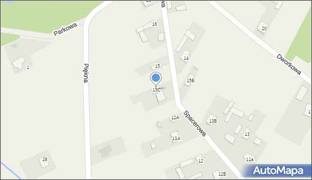 Nowy Cygów, Spacerowa, 37, mapa Nowy Cygów