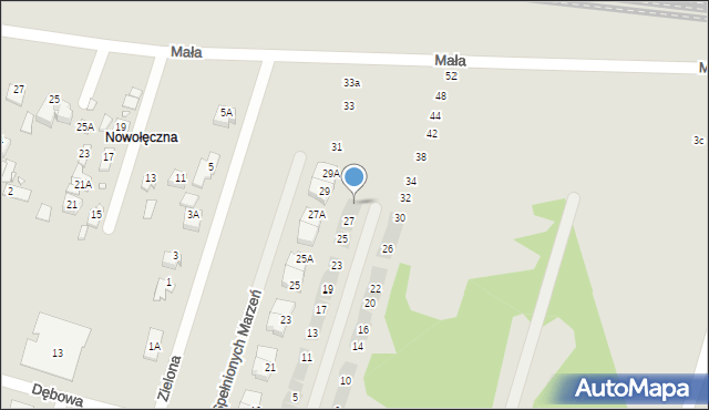 Nowy Dwór Mazowiecki, Spełnionych Marzeń, 29, mapa Nowy Dwór Mazowiecki