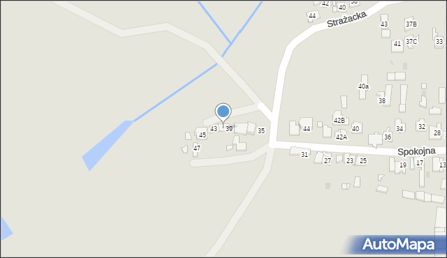 Nowy Dwór Mazowiecki, Spokojna, 41, mapa Nowy Dwór Mazowiecki