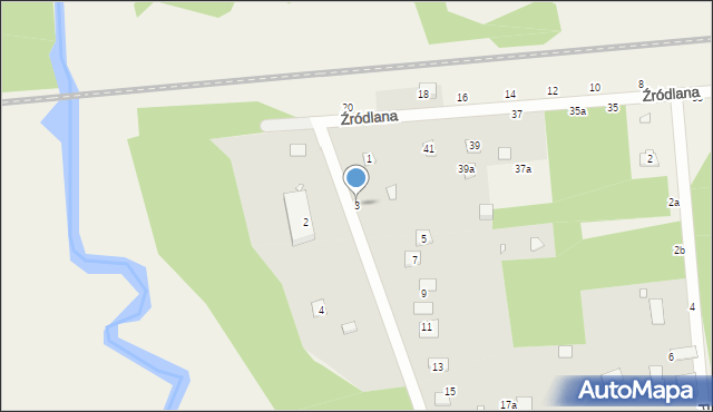 Nowy Prażmów, Spacerowa, 3, mapa Nowy Prażmów