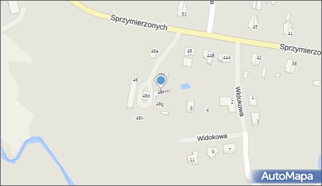 Pasłęk, Sprzymierzonych, 48f, mapa Pasłęk