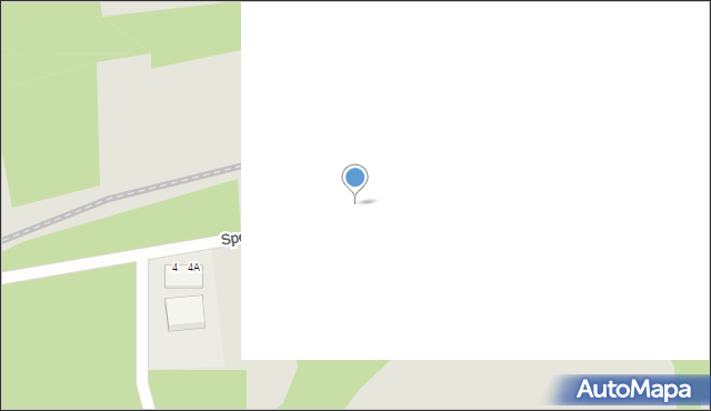 Pieńsk, Spokojna, 1, mapa Pieńsk