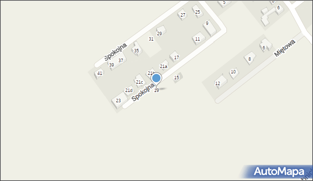 Pilchowice, Spokojna, 19, mapa Pilchowice