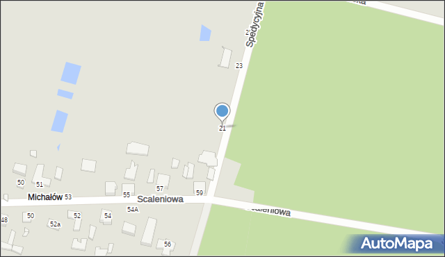 Piotrków Trybunalski, Spedycyjna, 21, mapa Piotrków Trybunalski