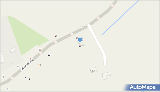 Podgórzyn, Spacerowa, 14, mapa Podgórzyn
