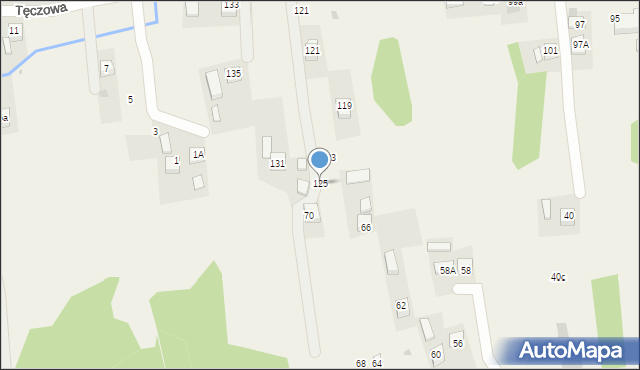 Poręba Spytkowska, Spytka, kasztelana, 125, mapa Poręba Spytkowska