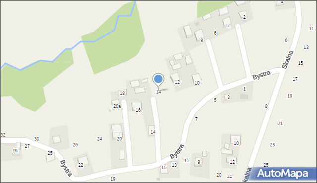 Poręba Spytkowska, Spytka, kasztelana, 14, mapa Poręba Spytkowska