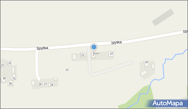 Poręba Spytkowska, Spytka, kasztelana, 17, mapa Poręba Spytkowska