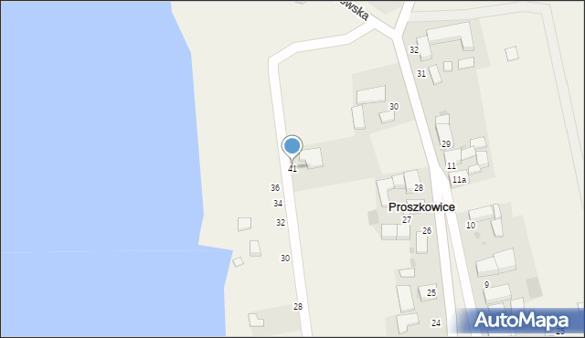 Proszkowice, Spacerowa, 41, mapa Proszkowice