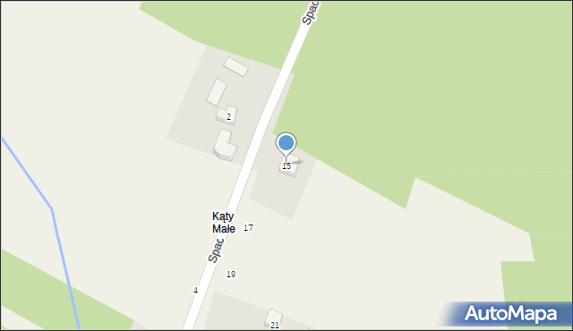 Radziwiłłów, Spacerowa, 15, mapa Radziwiłłów