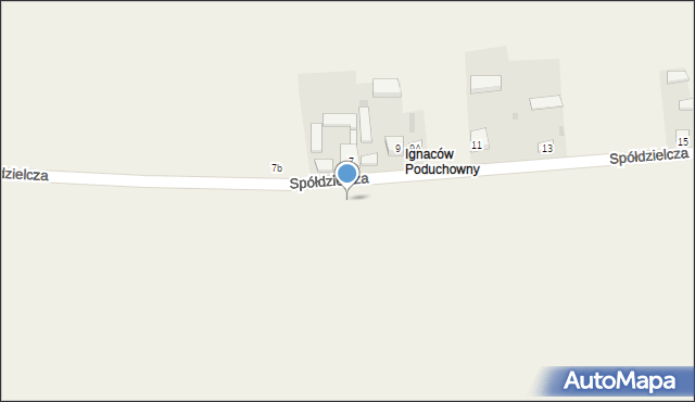 Ręczno, Spółdzielcza, 40, mapa Ręczno