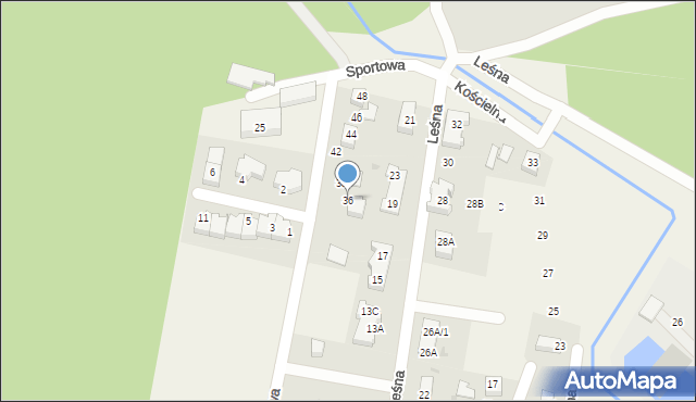 Rotmanka, Sportowa, 36, mapa Rotmanka