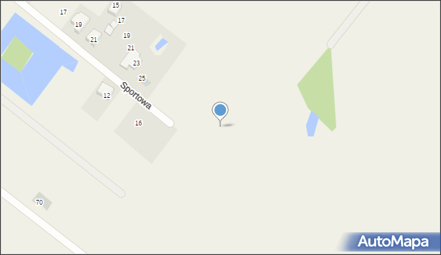 Rzekuń, Sportowa, 31, mapa Rzekuń