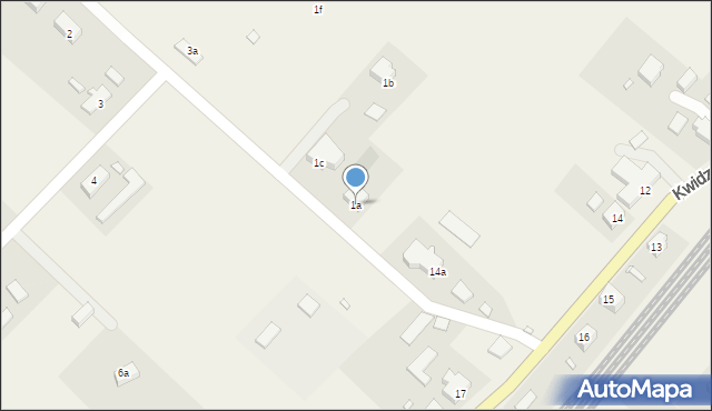 Sadlinki, Spółdzielcza, 1a, mapa Sadlinki